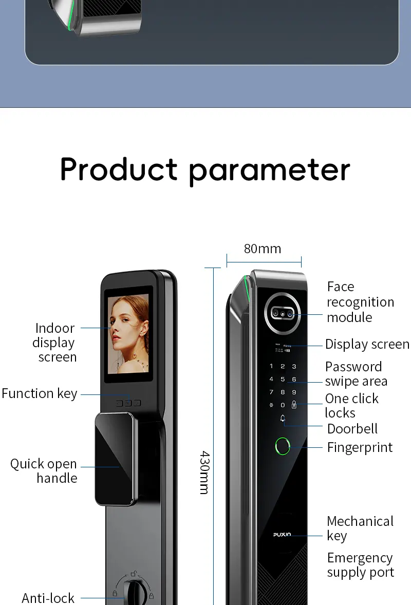Keyless Entry Door Lock